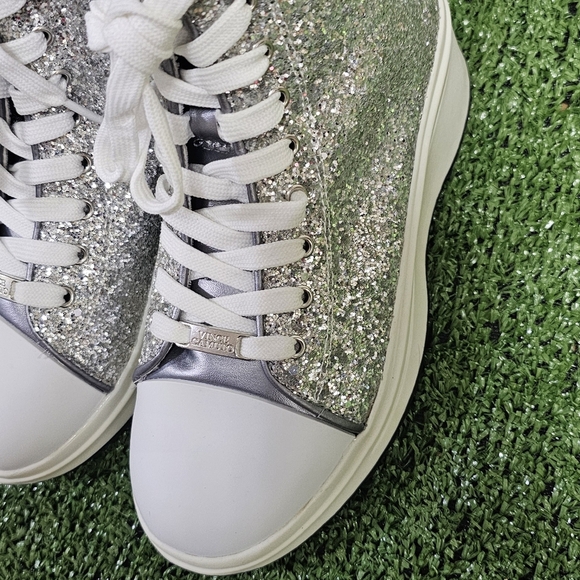 VINCE CAMUTO | GIRLS HIGH-TOP GLITTER PLATFORM SNEAKERS - - Picture 7 of 16